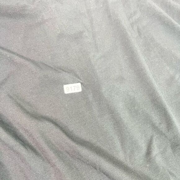 Cuts Clothing Henley Shirt Large Mens Black Pyca Pro Curve Hem Long Sleeve - Picture 10 of 10